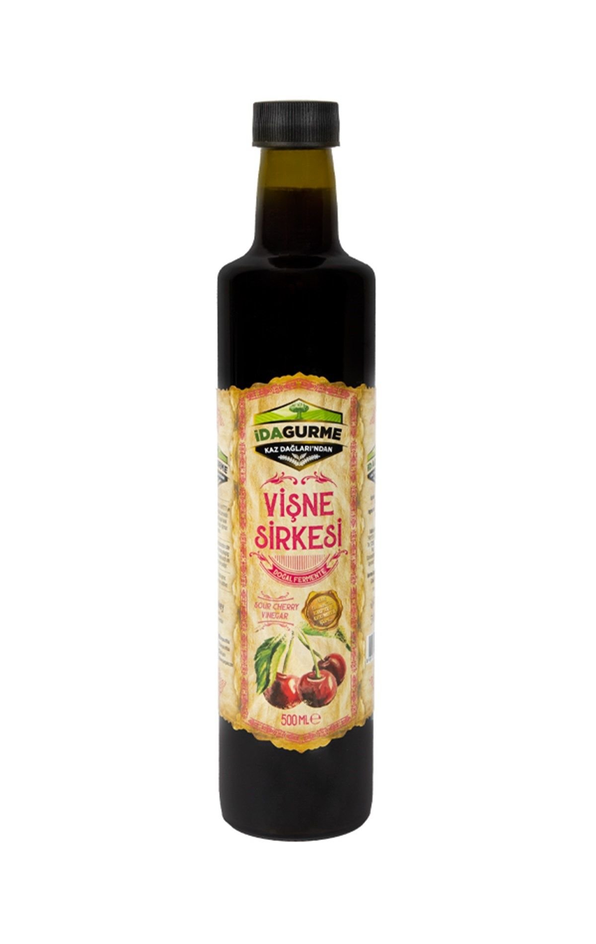 İda Organic Vişne Sirkesi 500 ML