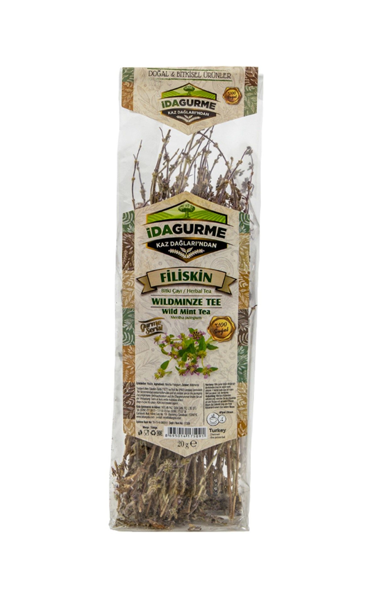 İda Organic Filiskin Çayı 20 GR