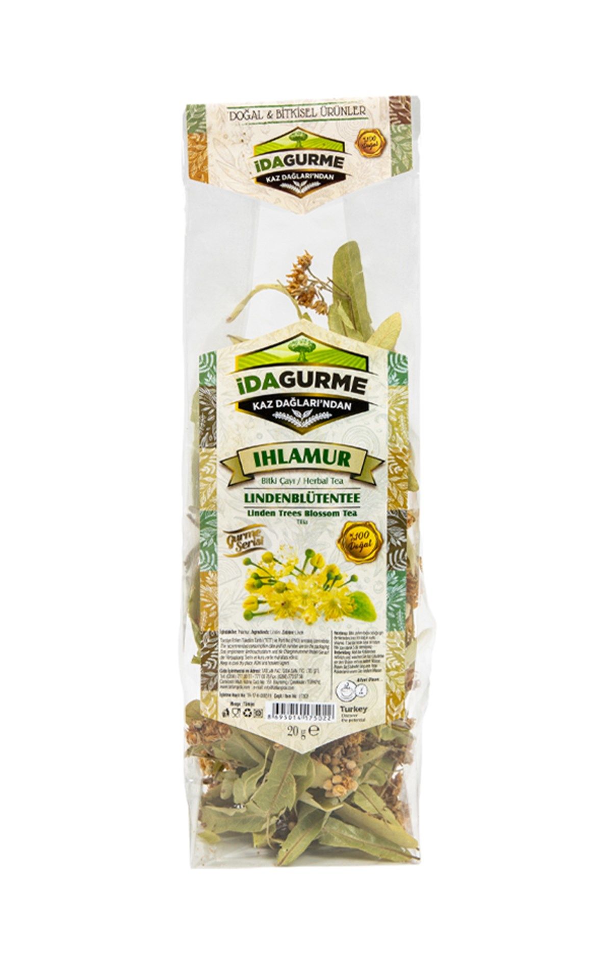 İda Organic Ihlamur Çayı 20 GR