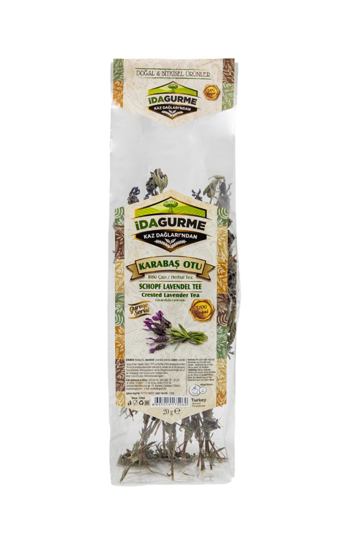 İda Organic Karabaş Otu Çayı 20 GR